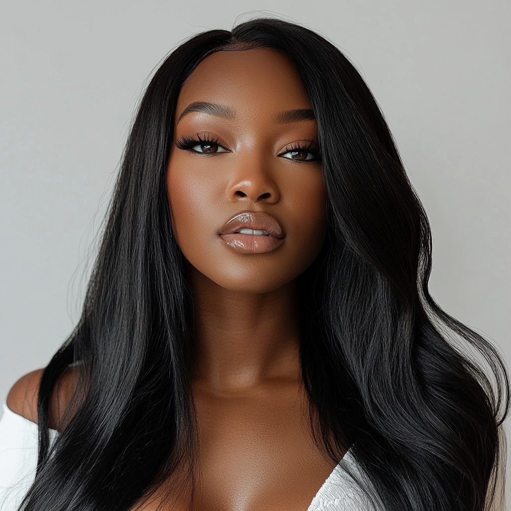Straight Transparent Lace Wigs