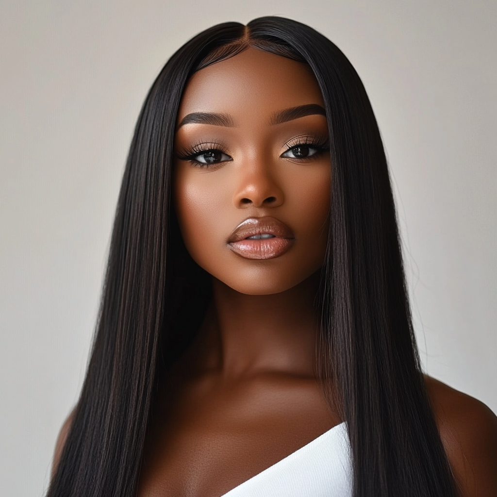 Straight Transparent Lace Wigs
