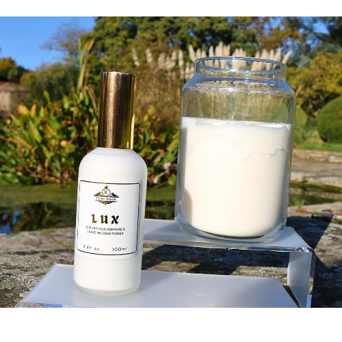Lux hair perfume and leave-in conditioner