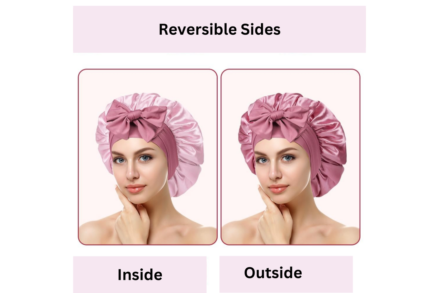 Lux Double Satin Hair Bonnet