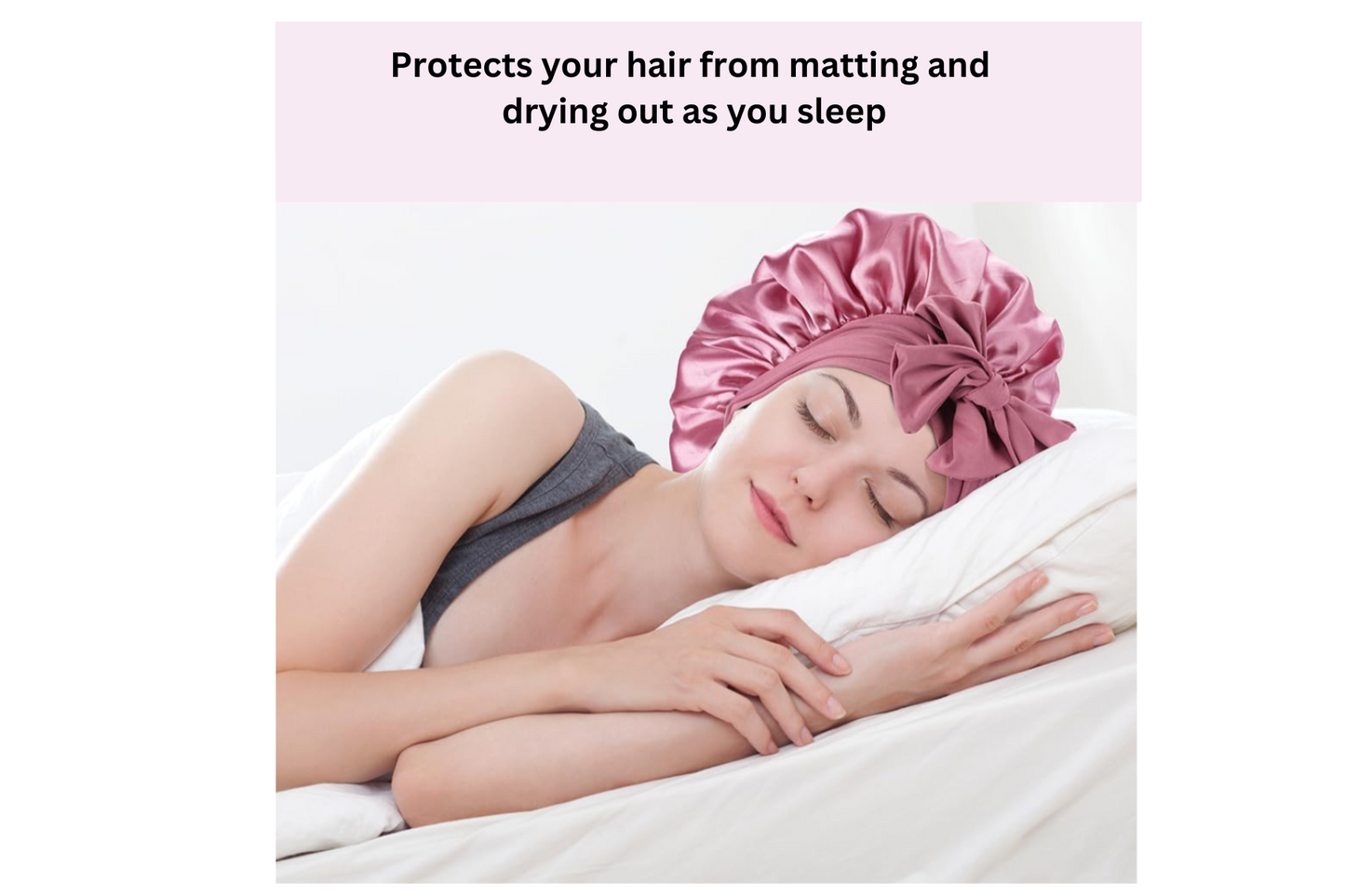 Lux Double Satin Hair Bonnet