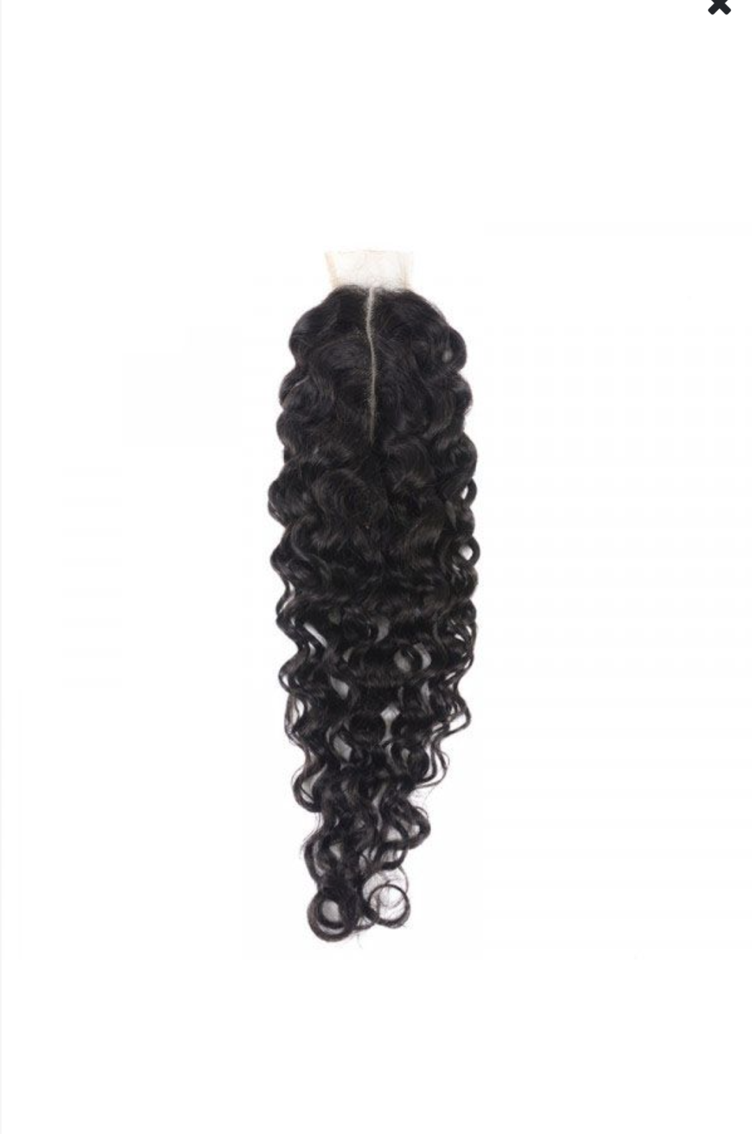 Luxury Transparent Lace Closure 2 x 6