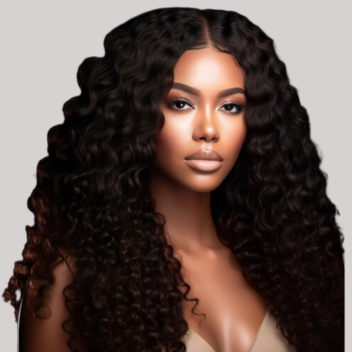 Deep Wave Transparent Lace Wig