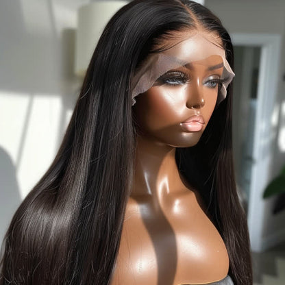 Straight Transparent Lace Wigs