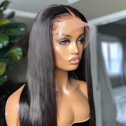 Straight Transparent Lace Wigs