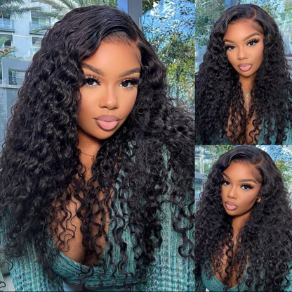 Water Wave Transparent Lace Wig