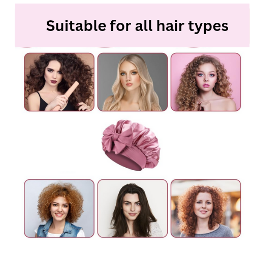 Bonnet Types Lux Double Satin Hair Bonnet – Crown Royale
