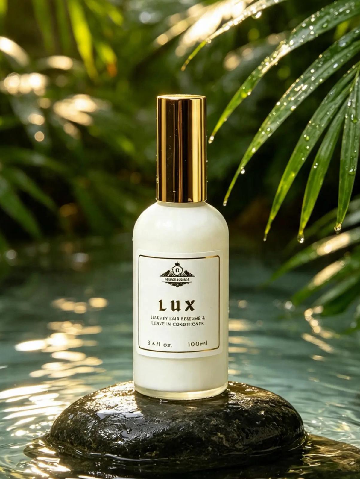 Lux hair perfume and leave-in conditioner